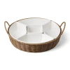 Oneida Willow & White 6pc Serving Set In Brown