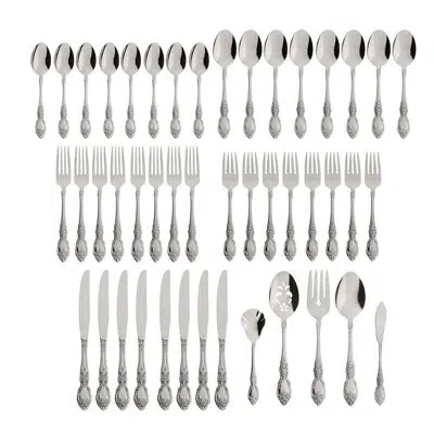 Oneida Wordsworth 45 Piece Everyday Flatware Set