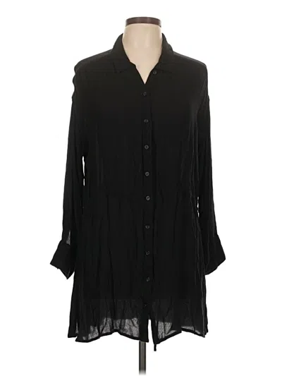 Pre-owned O'neill 3/4 Sleeve Blouse In Black