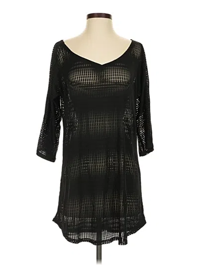 Pre-owned O'neill 3/4 Sleeve T-shirt In Black
