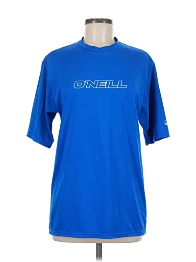 Pre-owned O'neill Active T-shirt In Blue