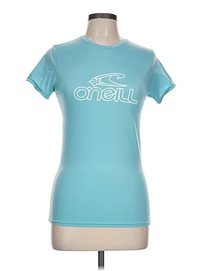 Pre-owned O'neill Active T-shirt In Teal