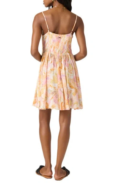 O'neill Addie Floral Dress In Tapioca
