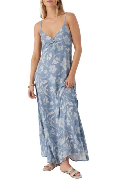 O'neill Ainsley Floral Maxi Dress In Infinity