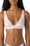 O'neill Almeria Tropical Cancun Bikini Top In Multi