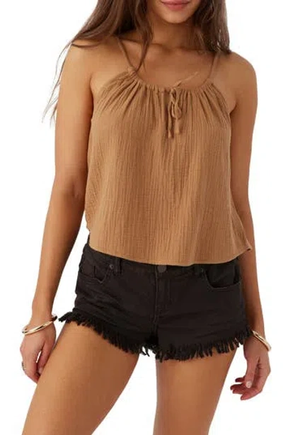 O'neill Anya Cotton Gauze Tank