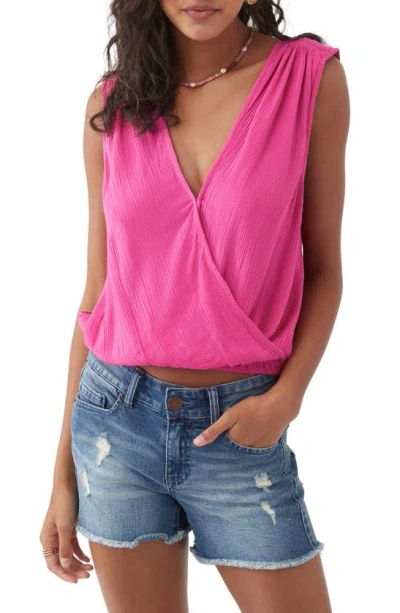 O'neill Ashlee Crossover Tank In Barbie Pink