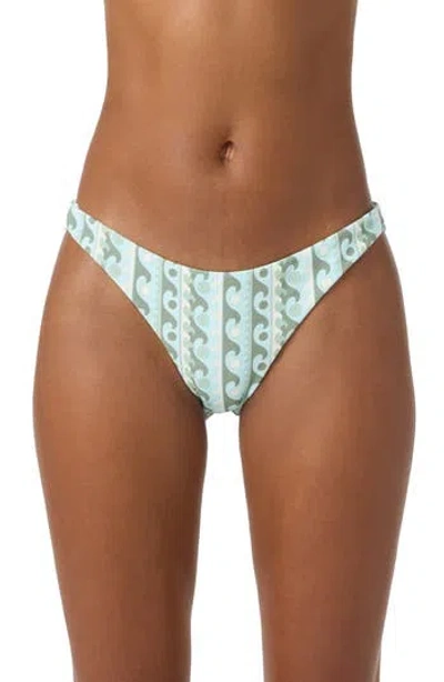 O'neill Balearic Waves Hermosa Bikini Bottoms In Blue