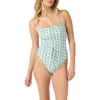 O'neill Balearic Waves Marabella One-piece Swimsuit In Blue