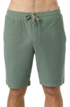 O'neill Bavaro Herringbone Drawstring Shorts In Green