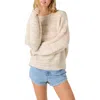 O'neill Bayou Stripe Crewneck Sweater In Neutral