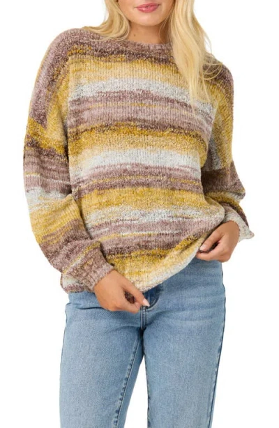 O'neill Bayou Stripe Sweater In Multi