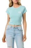 O'neill Beach Club Cotton Crop Graphic T-shirt