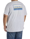O'neill Big & Tall Banner Graphic Tee In Gray