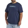 O'neill Big & Tall Bruce Graphic Tee In Navy