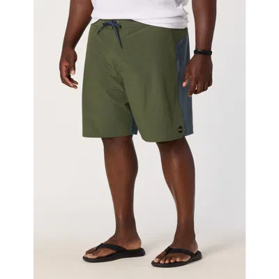 O'neill Big & Tall Hyperfreak Trvlr Tech Enduro Board Shorts In Green