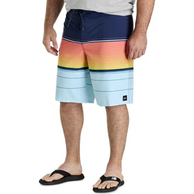 O'neill Big & Tall Lennox Stripe Board Shorts In Multi