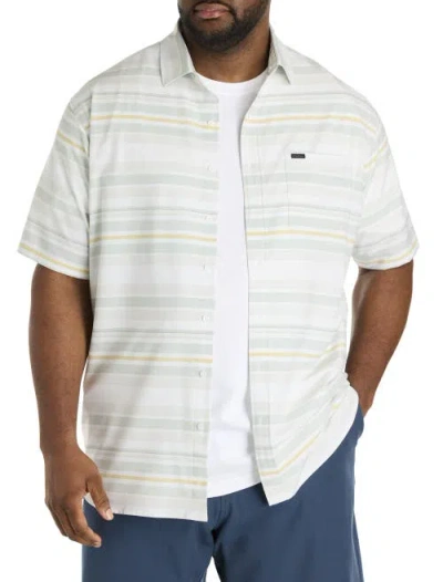 O'neill Big & Tall Trvlr Series Traverse Striped Performance Sport Shirt