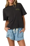 O'neill Board Embroidered T-shirt In Black