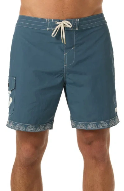 O'neill Boardwalk 18 Board Shorts In Blue
