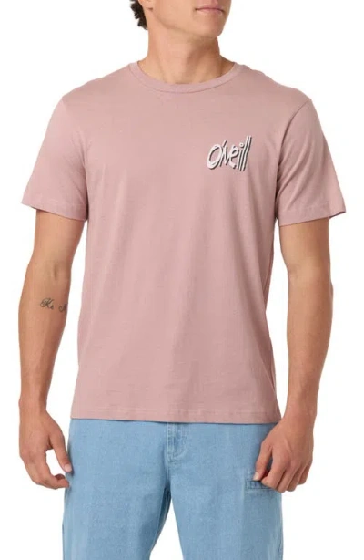 O'neill Bomb It Graphic T-shirt In Pink