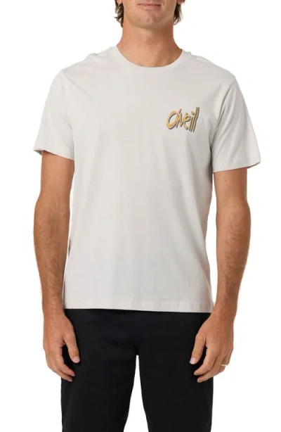 O'neill Bomb It Graphic T-shirt In White