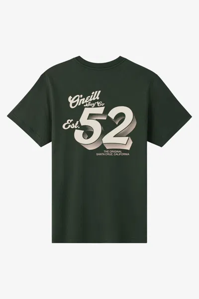 O'neill Boy's 52 Classic T-shirt In Green