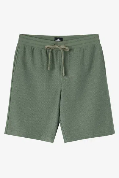 O'neill Boy's Bavaro Solid Shorts In Green
