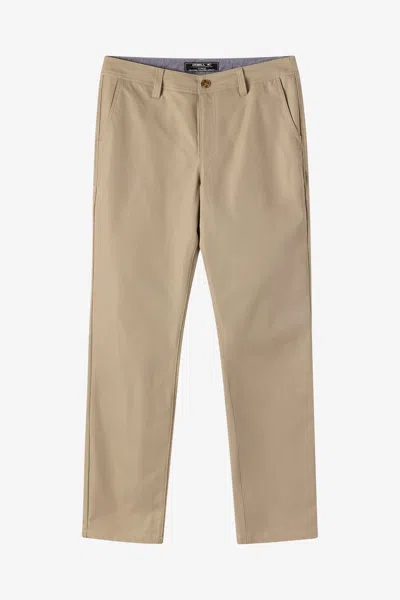 O'neill Boy's Redlands Hybrid Pants In Khaki