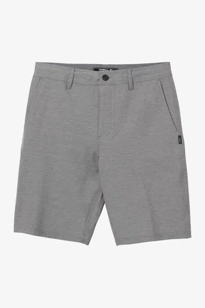 O'neill Boy's Reserve Light Check 18" Hybrid Shorts In Purple