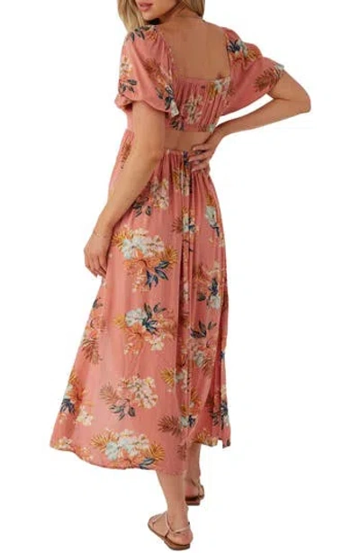 O'neill Briar Cutout Midi Dress