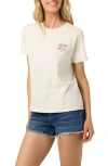 O'neill Cabana Fill Graphic T-shirt In Tapioca