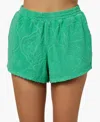 O'neill Cabana Tile Swim Shorts In Green In Green