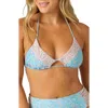 O'neill Cabella Madrid Bikini Top In Blue