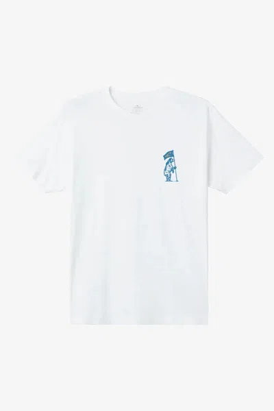 O'neill Cali Flagbearer T-shirt Mens White Graphic Cotton Standard Fit Fts343