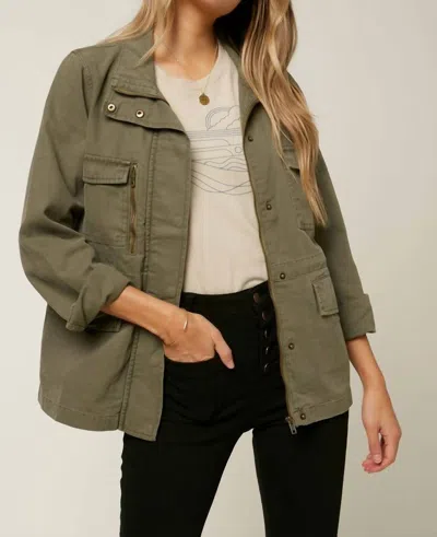 O'neill California Jacket In Army In Green