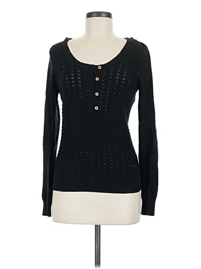 Pre-owned O'neill Cardigan Sweater In Black