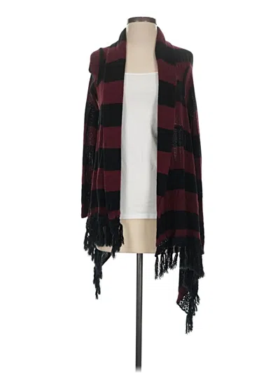 Pre-owned O'neill Cardigan Sweater In Burgundy