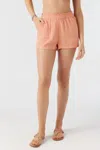 O'neill Carlie Cotton Double Gauze Shorts In Multi
