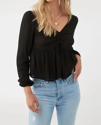 O'neill Carlotta Top In Black