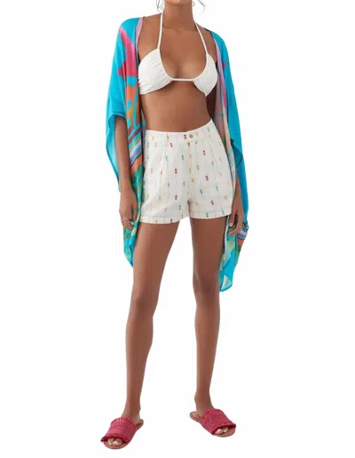 O'neill Carmelita Kimono In Aqua In Blue