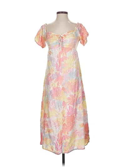 Pre-owned O'neill Casual Dress In Pink