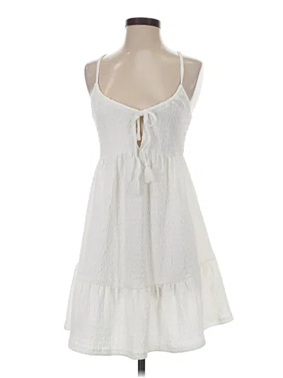 Pre-owned O'neill Casual Dress In White