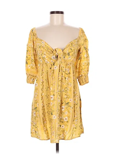 Pre-owned O'neill Casual Dress In Yellow