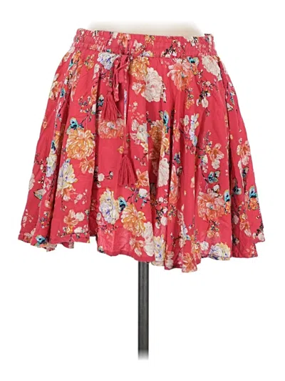 Pre-owned O'neill Casual Skirt In Red