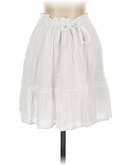 Pre-owned O'neill Casual Skirt In White