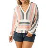 O'neill Juniors' Catamaran Long-sleeve Hooded Sweater In Winter White