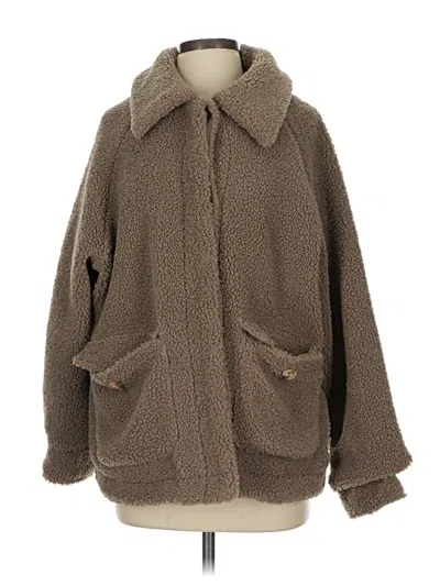 Pre-owned O'neill Coat In Brown