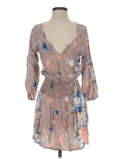 Pre-owned O'neill Cocktail Dress In Tan
