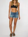 O'NEILL CODY DENIM SHORTS IN BLUE GRASS WASH